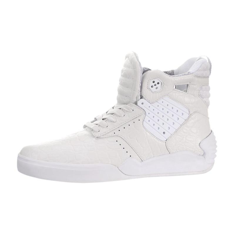 Buty Supra SKYTOP IV - Sneakersy Wysokie Damskie - Białe (VGUP-03698)